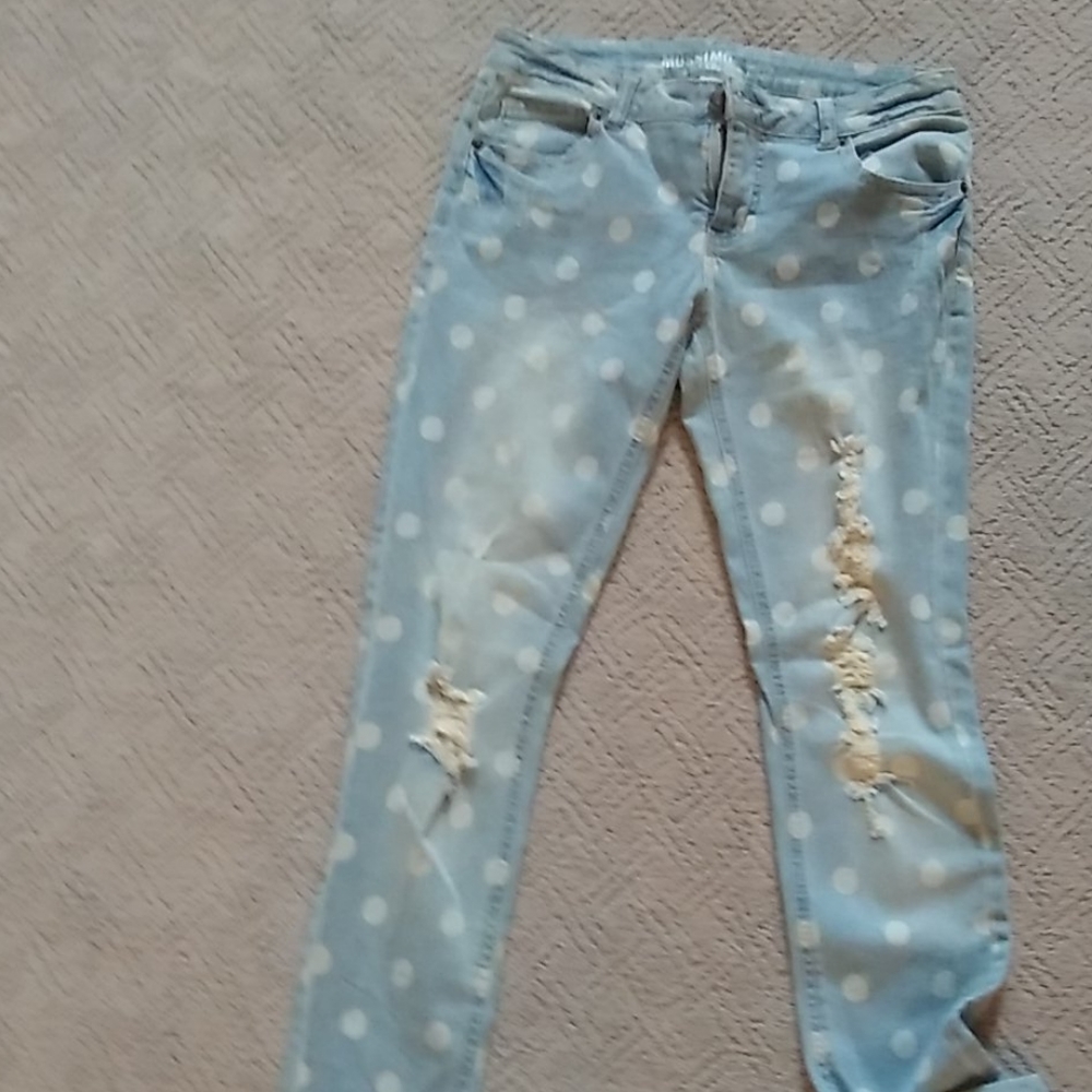 Distressed Jeans